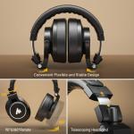 MAONO Over-Ear Studio Headphones for DJs and Music
