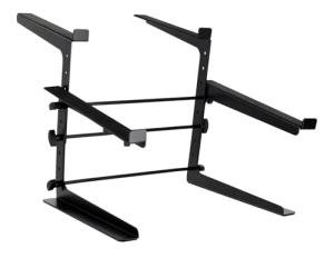 Rockville Dual Shelf DJ Stand for Midi Keyboard/Laptop
