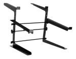 Rockville Dual Shelf DJ Stand for Midi Keyboard/Laptop