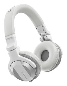 White Pioneer DJ Headphones with Bluetooth Connectivity