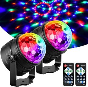 Remote Control Disco Lights for Party and DJ