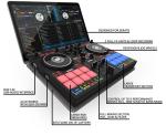 Reloop Ready Compact 2 Channel DJ Controller With Serato Lite software