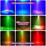 Disco Party Light with Sound Activated Strobe Effects