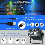 Disco Party Light with Sound Activated Strobe Effects