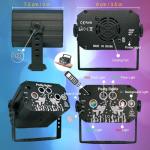 Disco Party Light with Sound Activated Strobe Effects