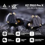 KZ ZS10 PRO X Hybrid Driver In-Ear Monitors