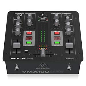 Behringer Pro Mixer VMX100USB 2-Channel DJ Mixer