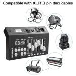 Compact 9V DMX Controller for DJs and Lighting