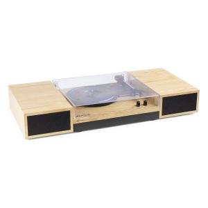 Bluetooth Record Player System with Speakers and Amplifier