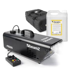 Beamz F1500 DMX 1500W Haze Machine with Case