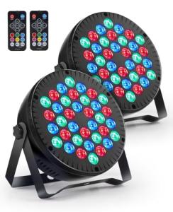 RGB LED DJ Stage Lights with Remote Control