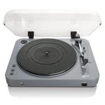 Lenco L-85 Grey USB Semi-Automatic Turntable