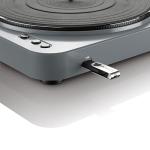 Lenco L-85 Grey USB Semi-Automatic Turntable