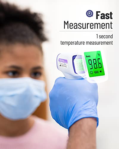 Digital No-Contact Infrared Thermometer for Adults and Kids