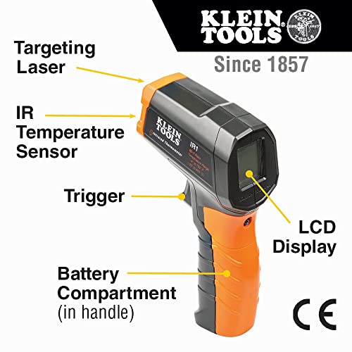 Klein Tools Digital Infrared Thermometer -4 to 752°F