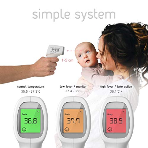 Contactless Infrared Thermometer for All Ages