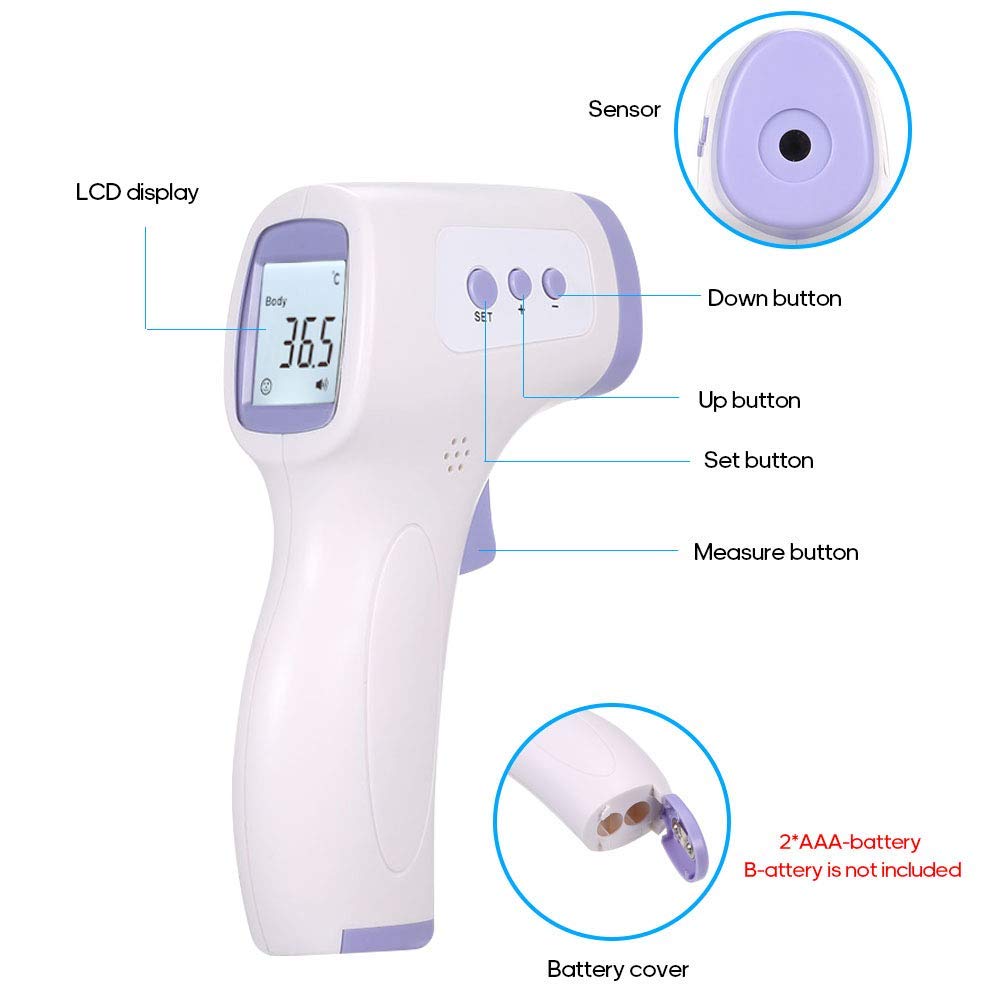 ASA Techmed Infrared Forehead Thermometer for Home