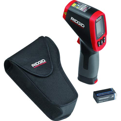 RIDGID 36798 micro IR-200 Non-Contact Infrared Digital Thermometer, Red