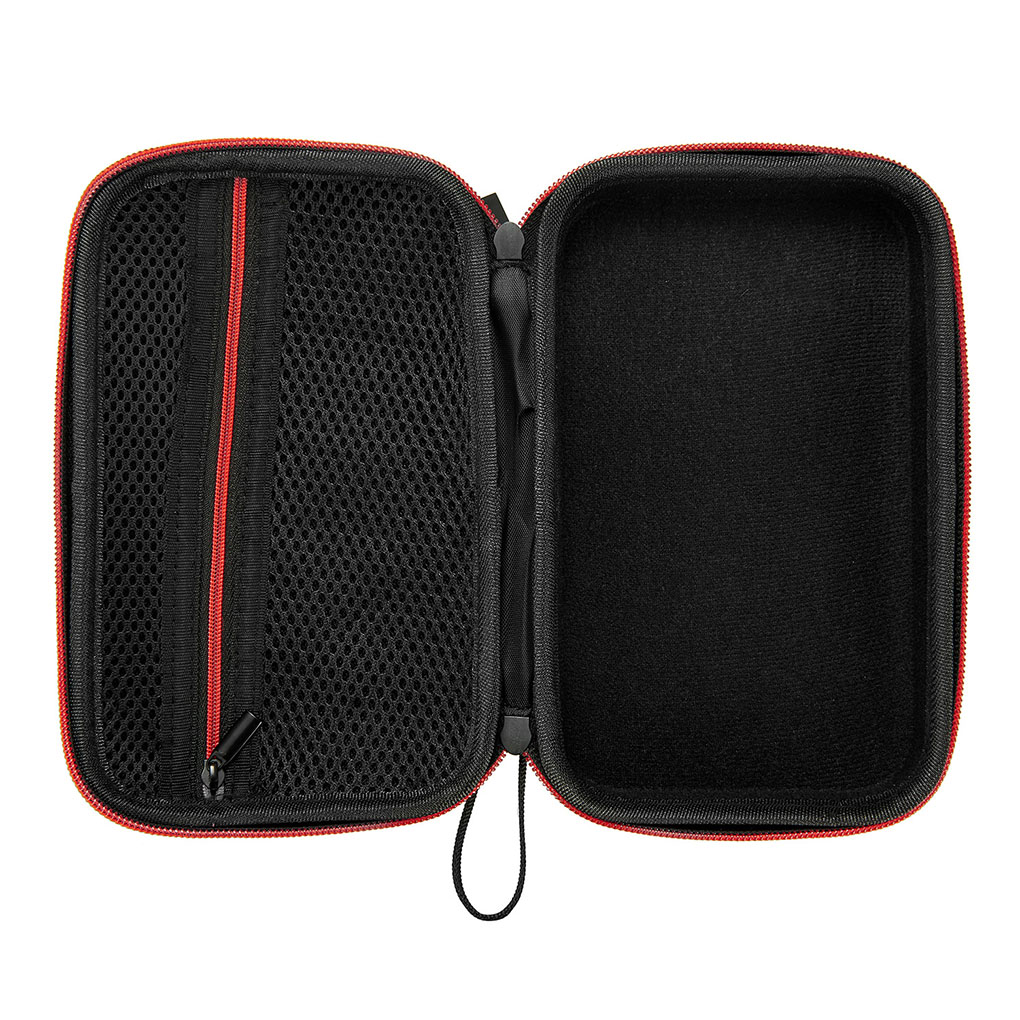 Infrared Thermometer Storage Case - Red Zip
