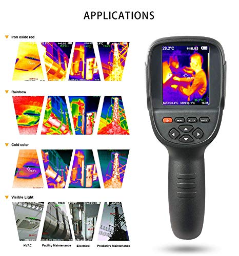 Handheld Infrared Thermometer with Color Display Screen