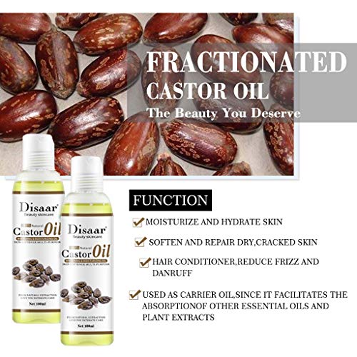 Pure Natural Castor Oil - Hydrating Moisturizer