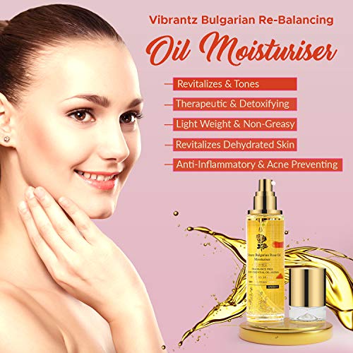 Organic Bulgarian Rose Oil Anti-Aging Moisturizer 100 ML