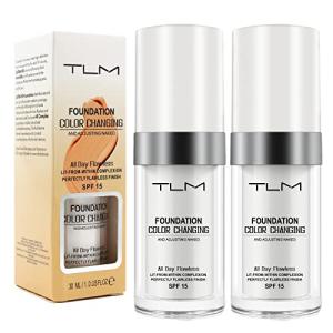 TLM Color Changing Foundation for Aging Skin - 2 Pack