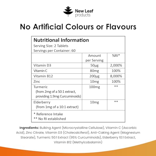 Vitamin D Immune Booster Tablets with Essential Vitamins