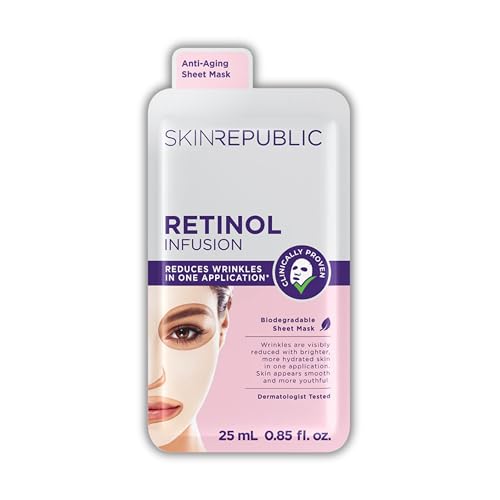 Skin Republic Retinol Infusion Biodegradable Sheet Mask