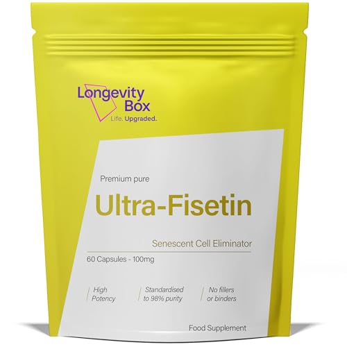 Fisetin 100mg - 60 Capsules for Anti-Aging