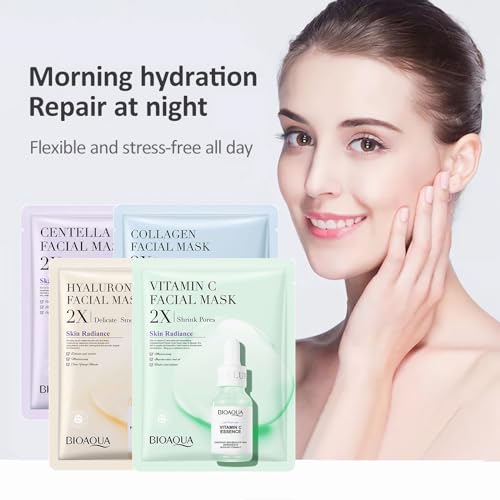 ILOVMUP 12 PCS Anti-Aging Essence Sheet Masks