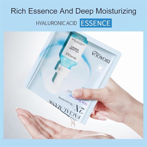 ILOVMUP 12 PCS Anti-Aging Essence Sheet Masks