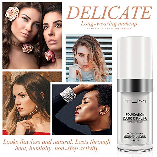 TLM Color Changing Foundation for Aging Skin - 2 Pack