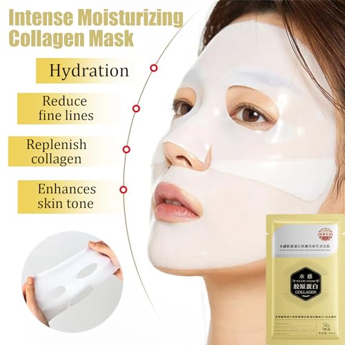 Collagen Face Mask Set for Anti-Aging Care