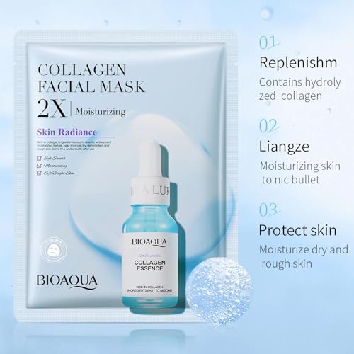 ILOVMUP 12 PCS Anti-Aging Essence Sheet Masks