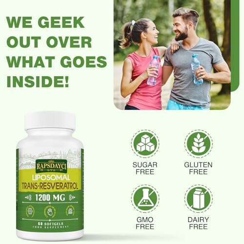 1200mg Pure Trans-Resveratrol Softgels for Anti-Aging