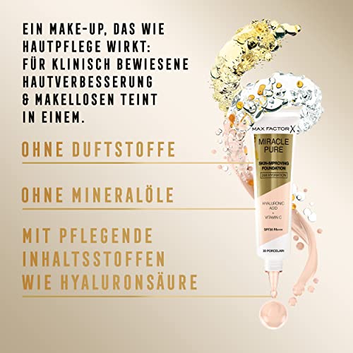 Max Factor Miracle Pure Foundation - Soft Toffee 84