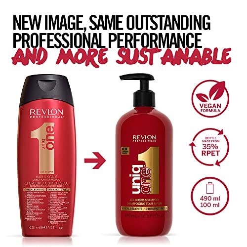 Revlon UniqOne Shampoo for Smooth, Shiny Hair