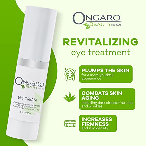 Ongaro Beauty Organic Eye Cream for Dark Circles