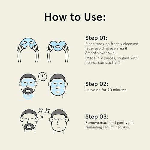 BRO MASK: Hydrating Korean Face Mask for Men