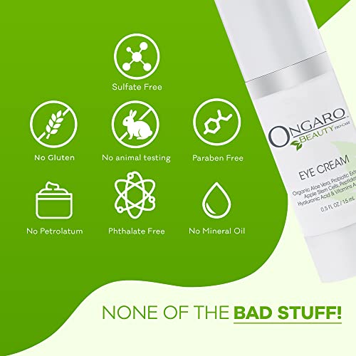 Ongaro Beauty Organic Eye Cream for Dark Circles