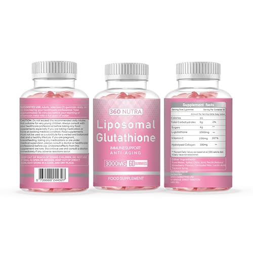 Liposomal Glutathione Gummies with Vitamin C