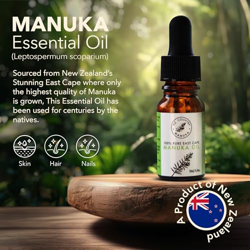 Pure New Zealand Manuka Oil for Skin and Hair