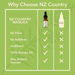 Pure New Zealand Manuka Oil for Skin and Hair