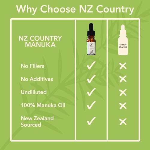 Pure New Zealand Manuka Oil for Skin and Hair