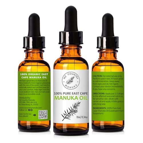 Pure New Zealand Manuka Oil for Skin and Hair