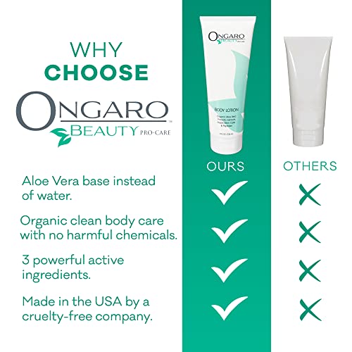 Ongaro Beauty Organic Anti-Aging Body Lotion 8oz
