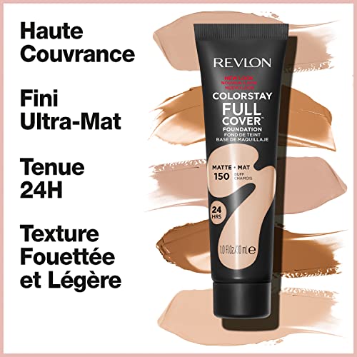 Revlon ColorStay Matte Foundation, Buff 150, 30ml