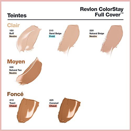 Revlon ColorStay Matte Foundation, Buff 150, 30ml
