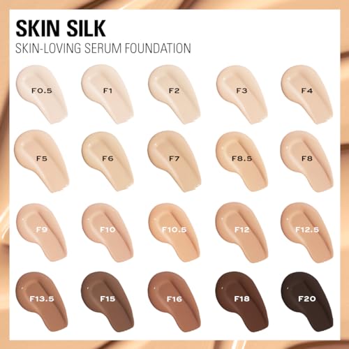 Makeup Revolution Skin Silk Serum Foundation, F7